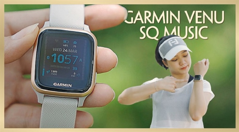 Đồng hồ Garmin Forerunner 245 chất lượng hình ảnh sắc nét và các thông báo hiển thị rõ ràng